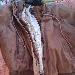 Women's Brown Leather Jacket